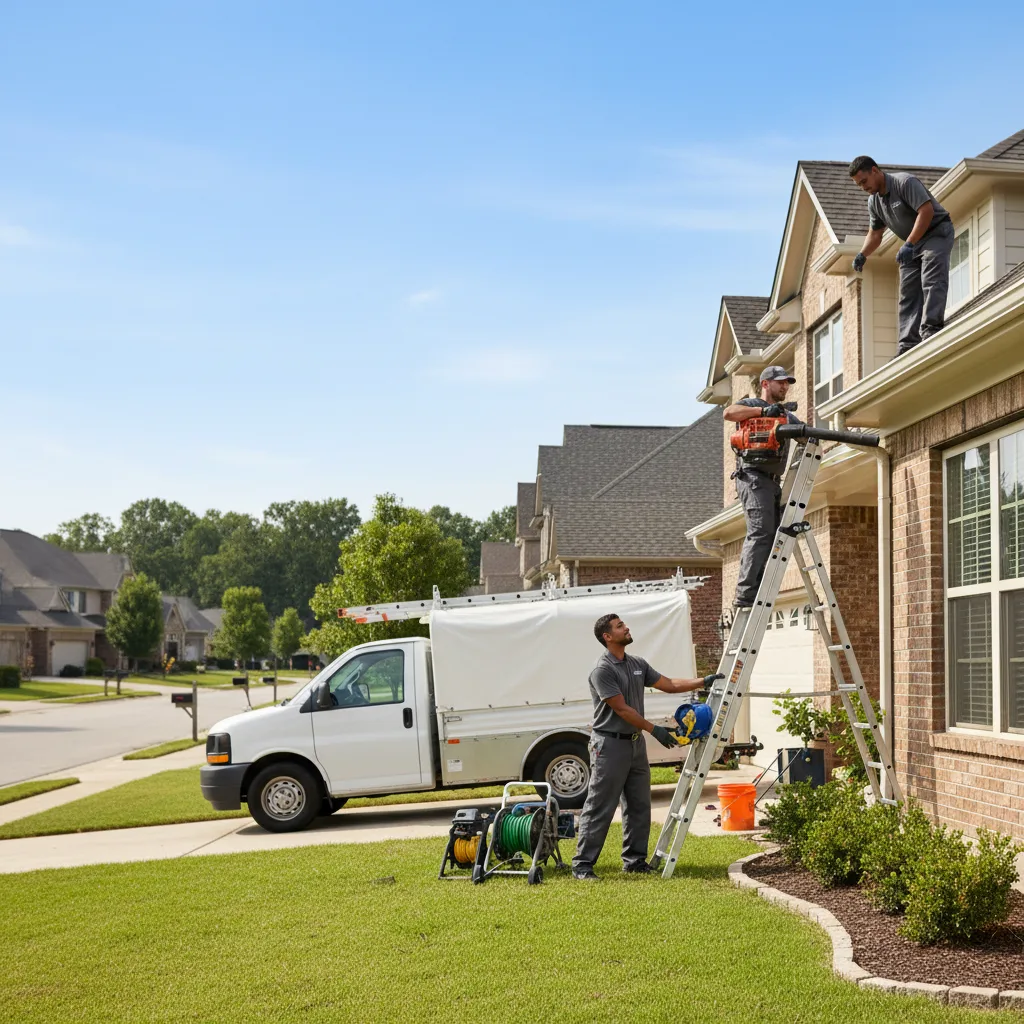 Home Gutter Service in Columbus, AR near me